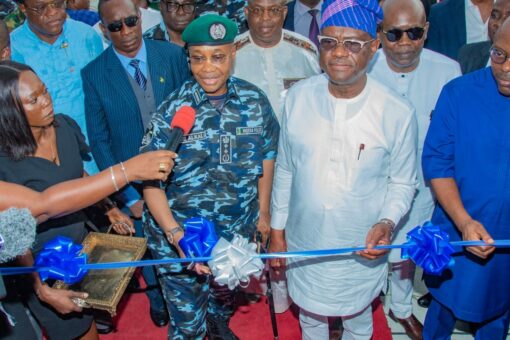 IGP Joins Gov. Wike In Rivers, Commissions Police Tactical Operations Centre
