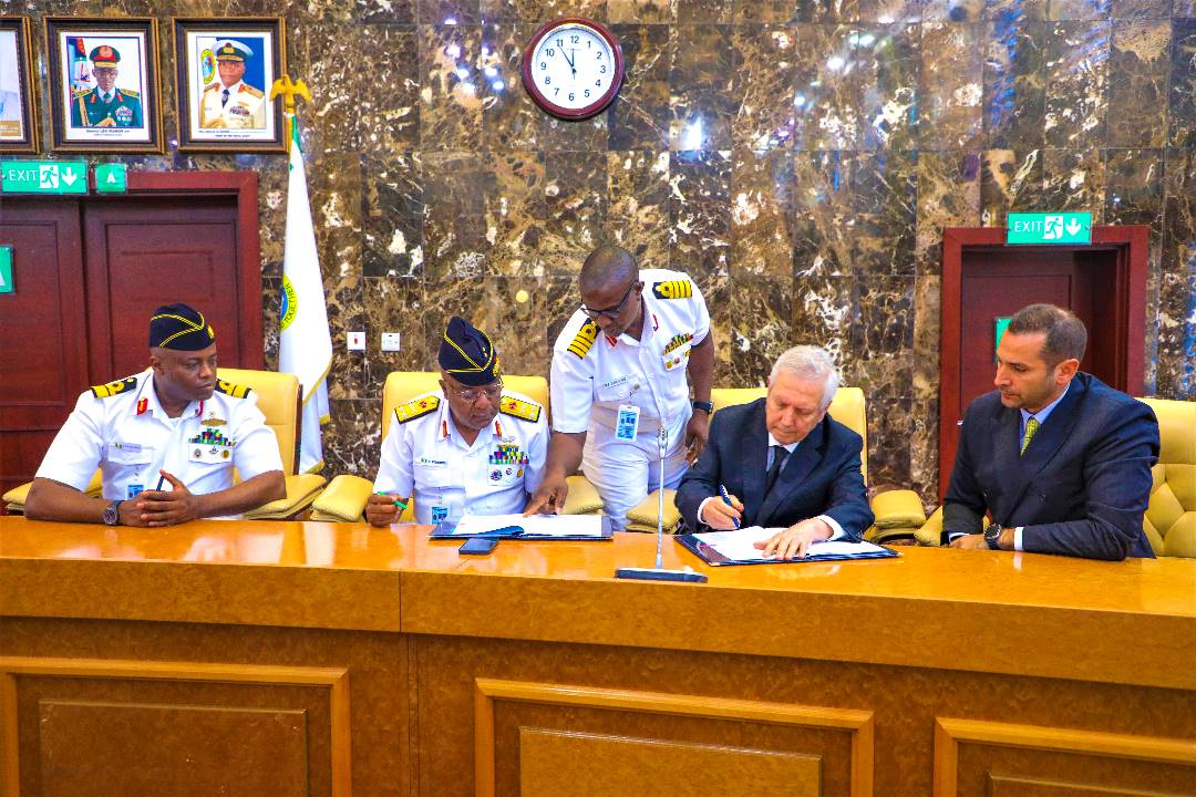Nigerian Navy Signs MoU With Turkish Shipyard to Remodel NNS ARADU
