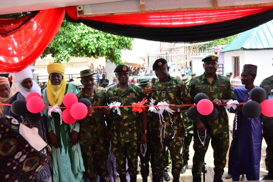COAS Inaugurates Health Centre In Kaduna Community
