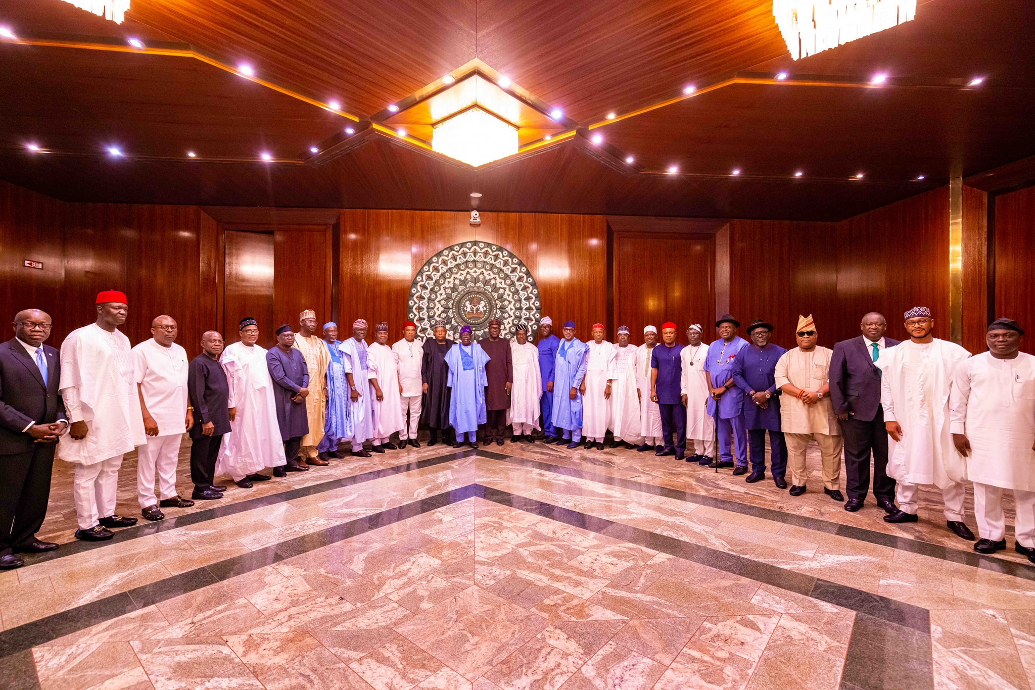 352491314_1247597005888765_8641563267751893493_n President Tinubu Meets Nigeria Governors Forum In Aso Rock