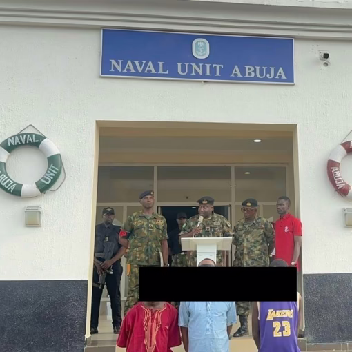 Naval Unit Abuja Hands Over Two Suspects and An Accomplice To Nigerian Police Force